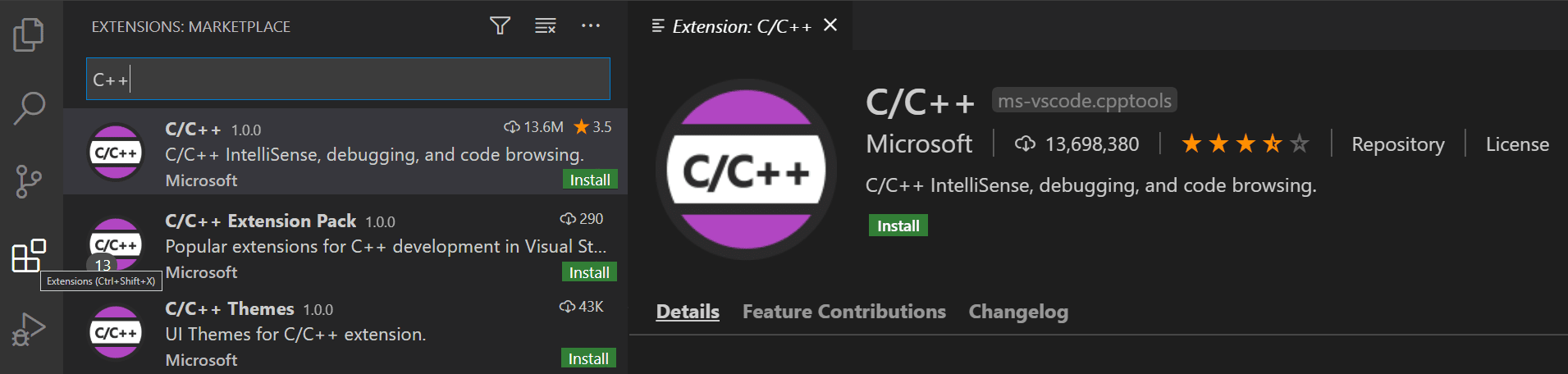program crossplatform c++ application for window/mac/linux