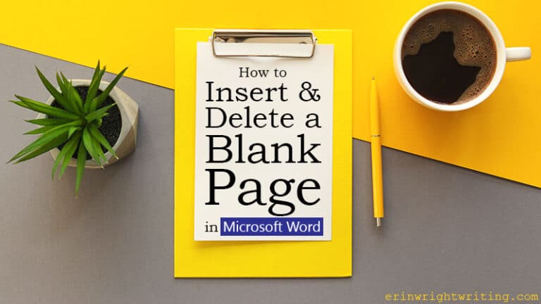 remove a page in microsoft word for mac 2008